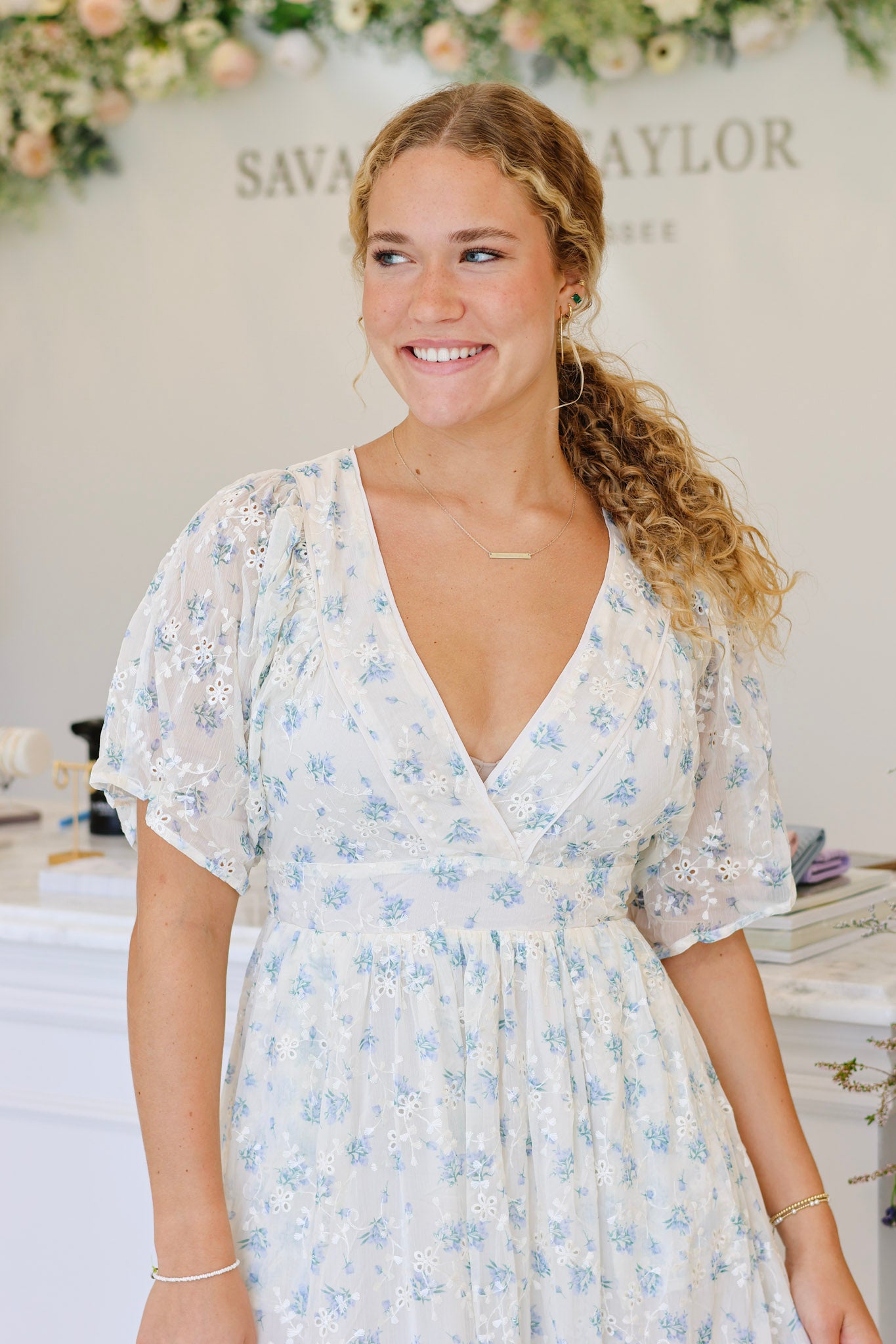 Samantha Floral Maxi Dress