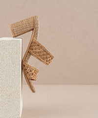 The Barbara | Woven Double Band Heel