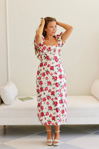 Anna Kate Cotton Midi Dress