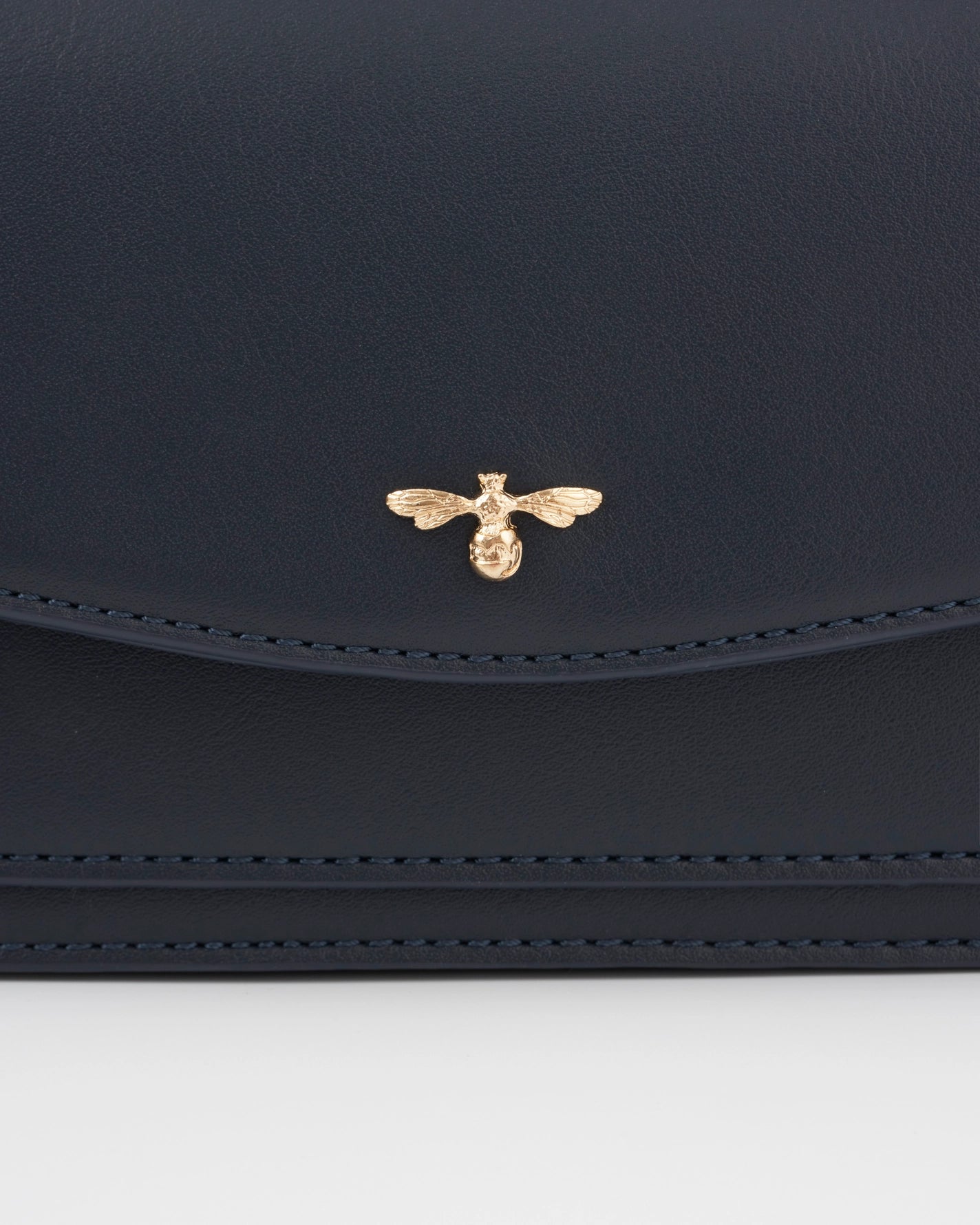Fable Running Bunny Navy Shoulder Purse