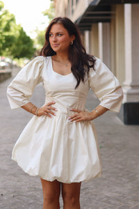 Rachel Casual Cotton Mini Dress