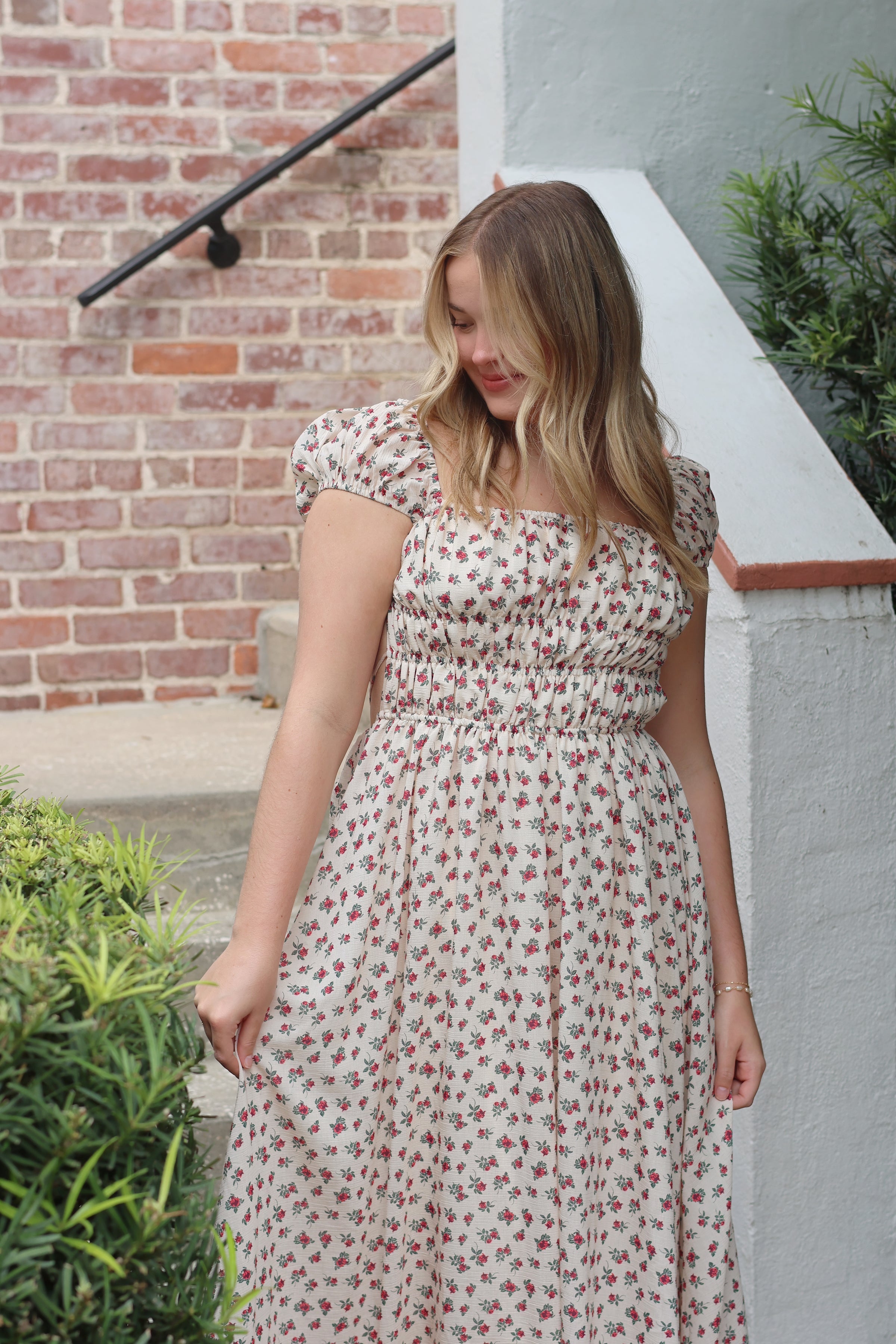 Cora Fall Midi Dress
