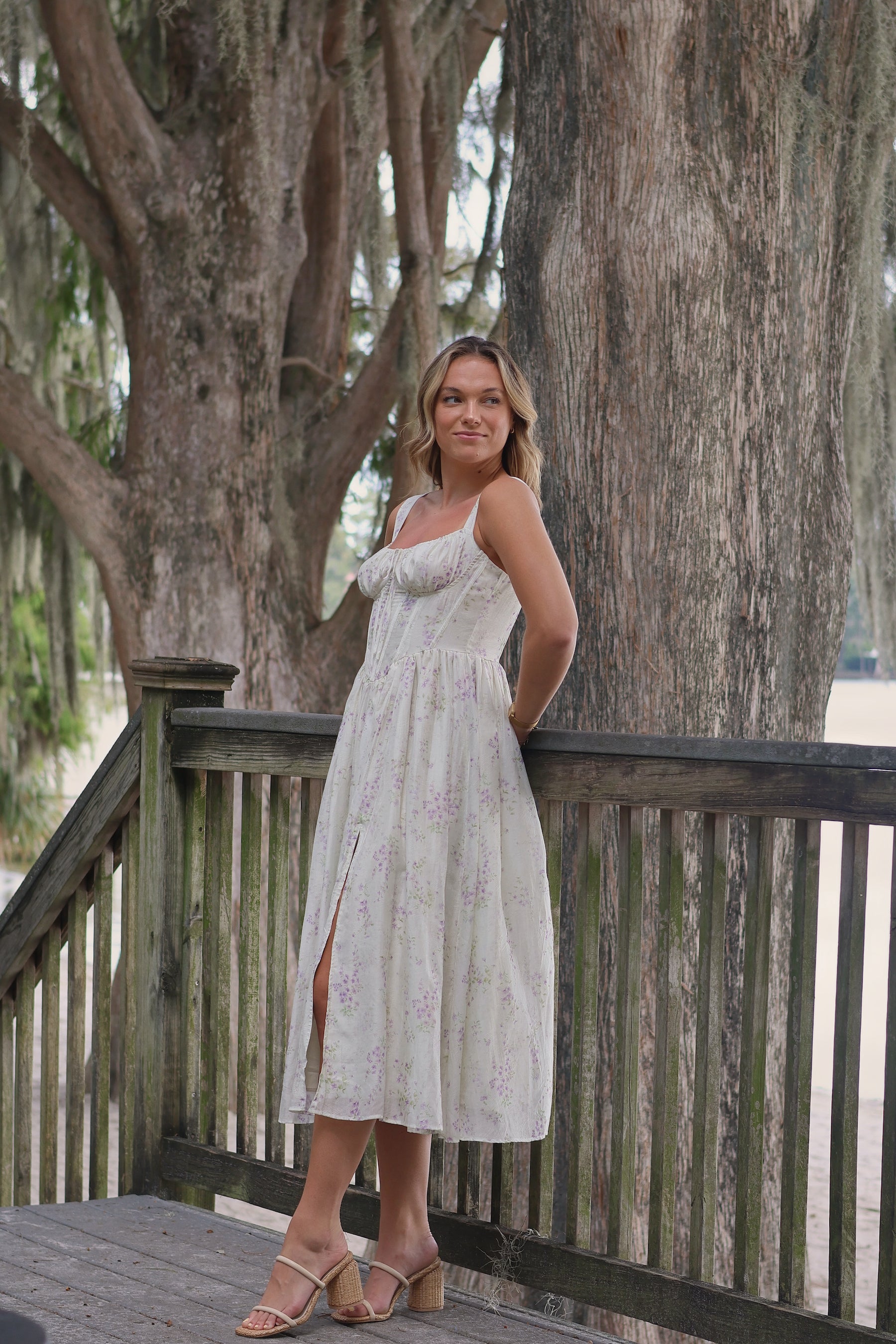 Sienna Corset Midi Dress