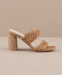 The Barbara | Woven Double Band Heel