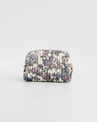 FABLE Hydrangea Small Quilted Make Up Bag