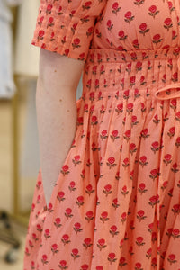 Margot Summer Cotton Midi Dress