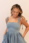 Meghan Denim Mini Dress