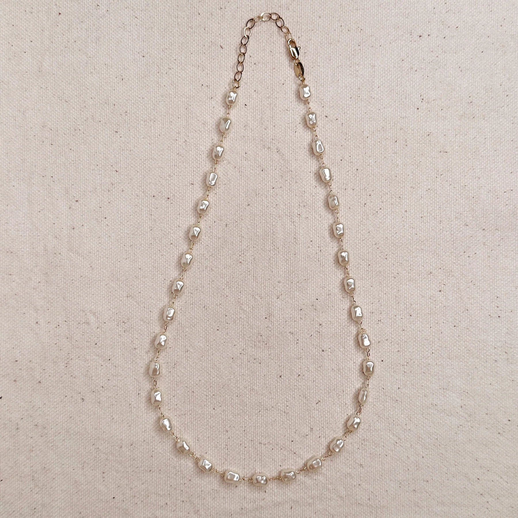 Baroque Pearl Necklace