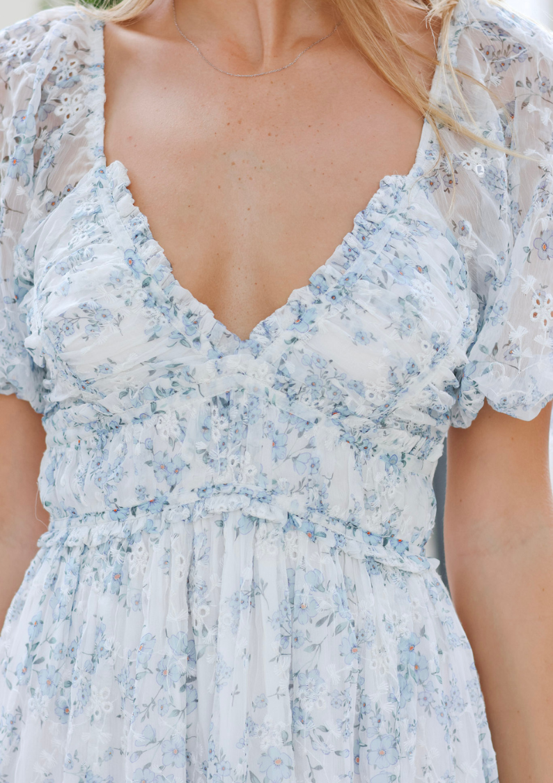 Charlotte Eyelet Maxi Dress