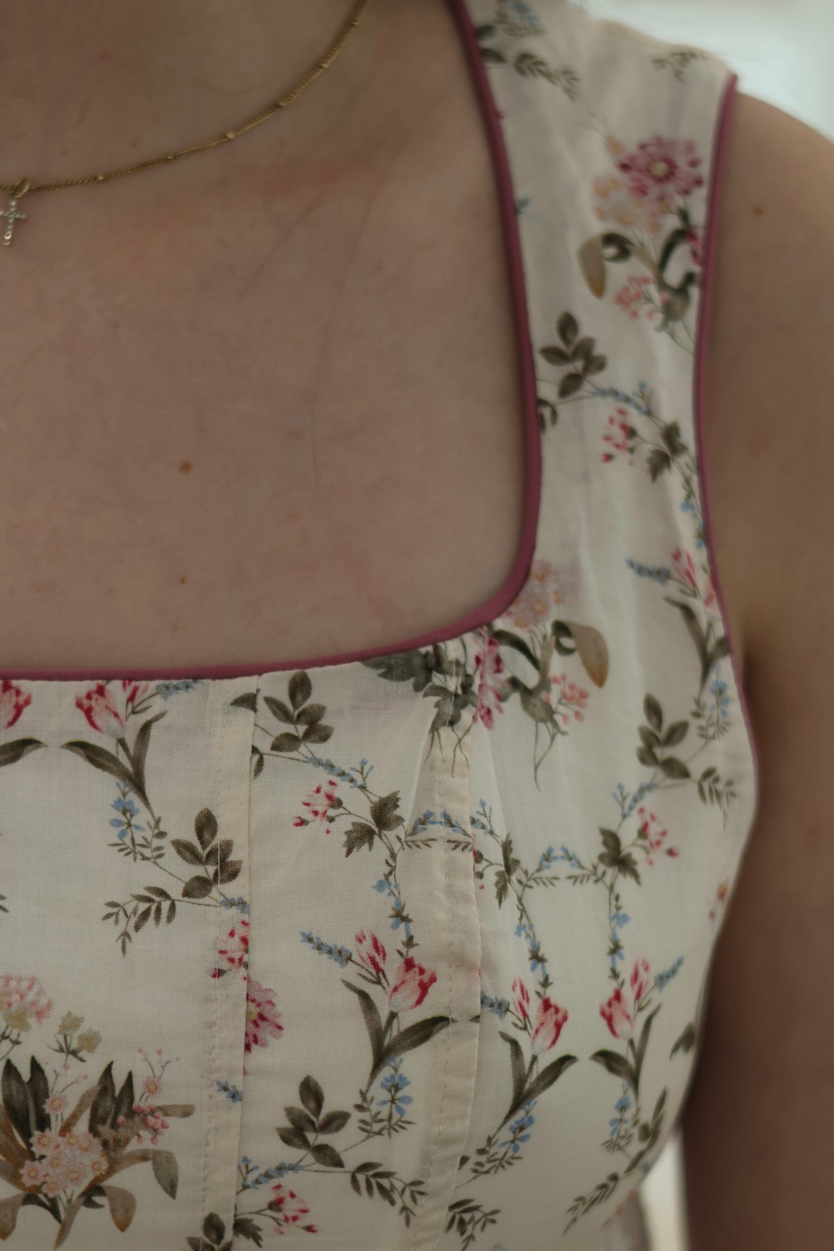 Jane Cotton Midi Dress