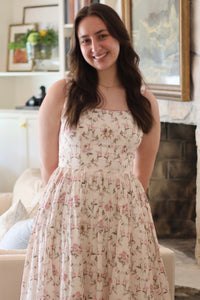 Jane Cotton Midi Dress