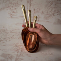 Copper Measuring Scoops