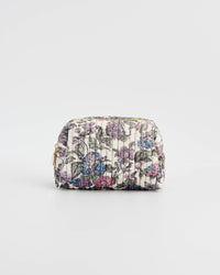 FABLE Hydrangea Small Quilted Make Up Bag