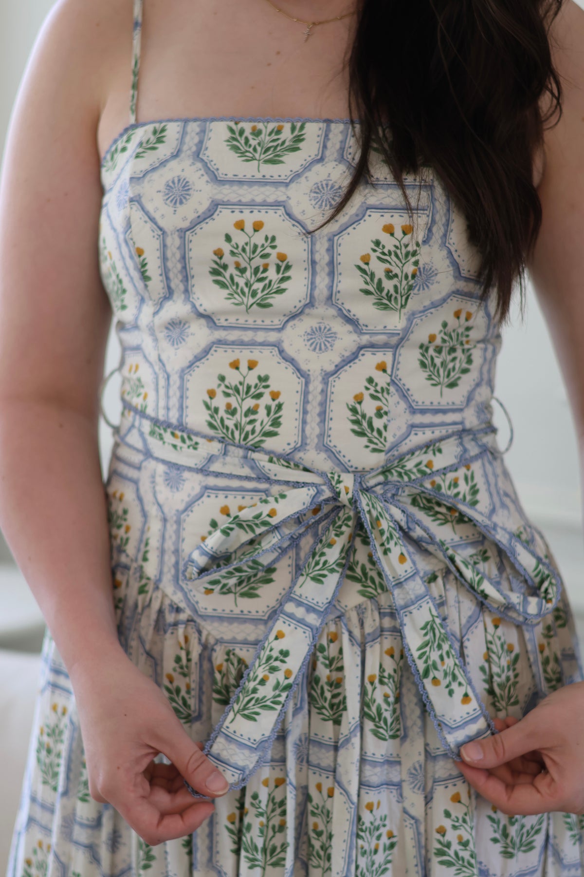 Camila Cotton Midi Dress