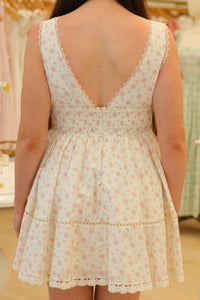 Nicoletta Cotton Mini Dress