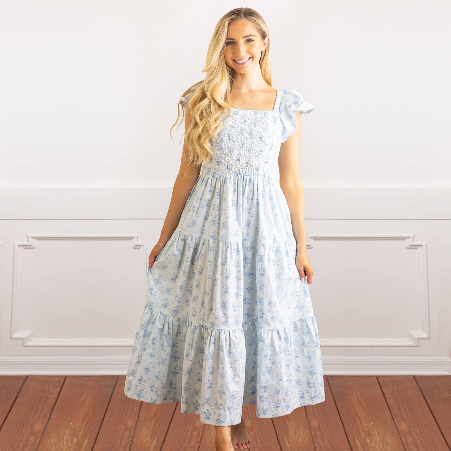 The One Dress: Annie Floral Cotton