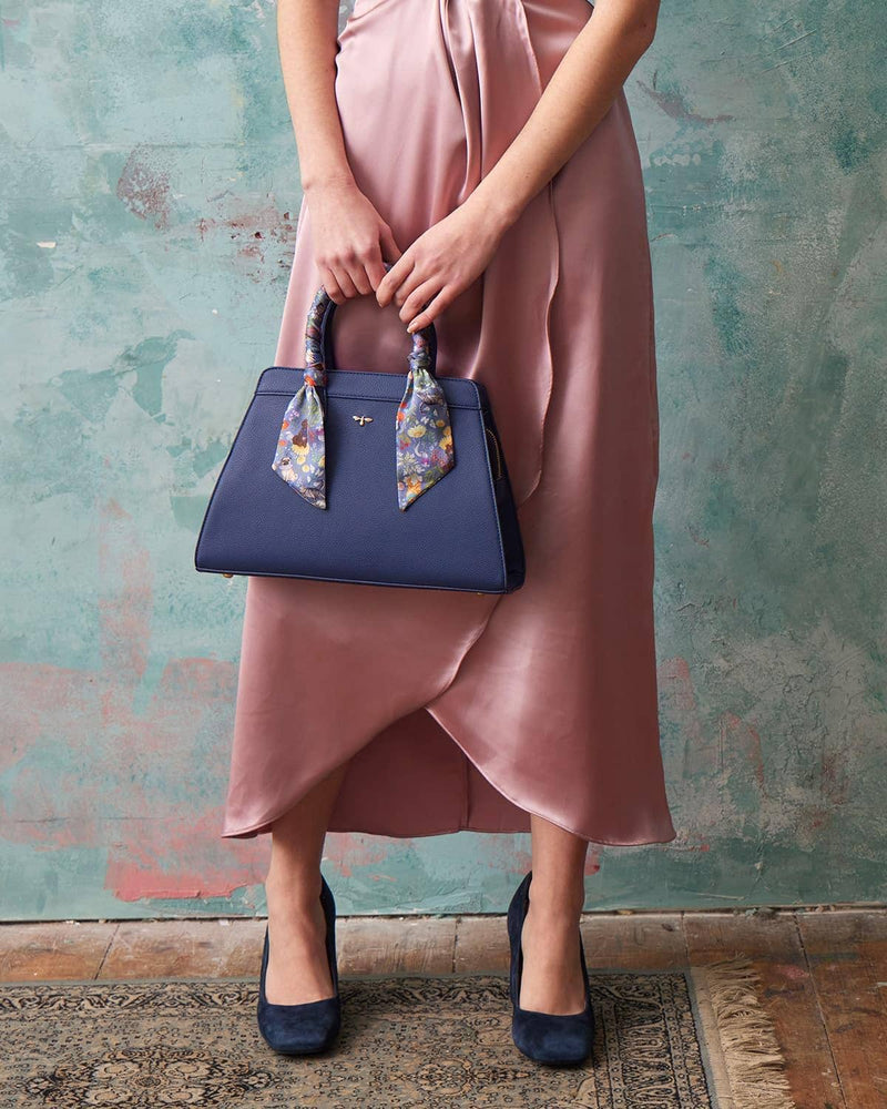 Catherine Rowe Pet Portraits Navy Purse