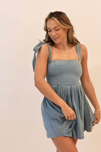 Meghan Denim Mini Dress