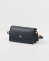 Fable Running Bunny Navy Shoulder Purse