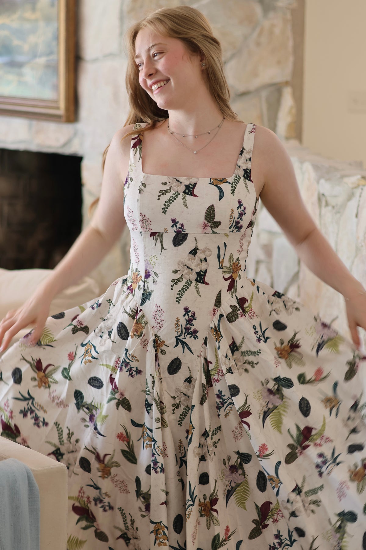 Karina Fall Midi Dress