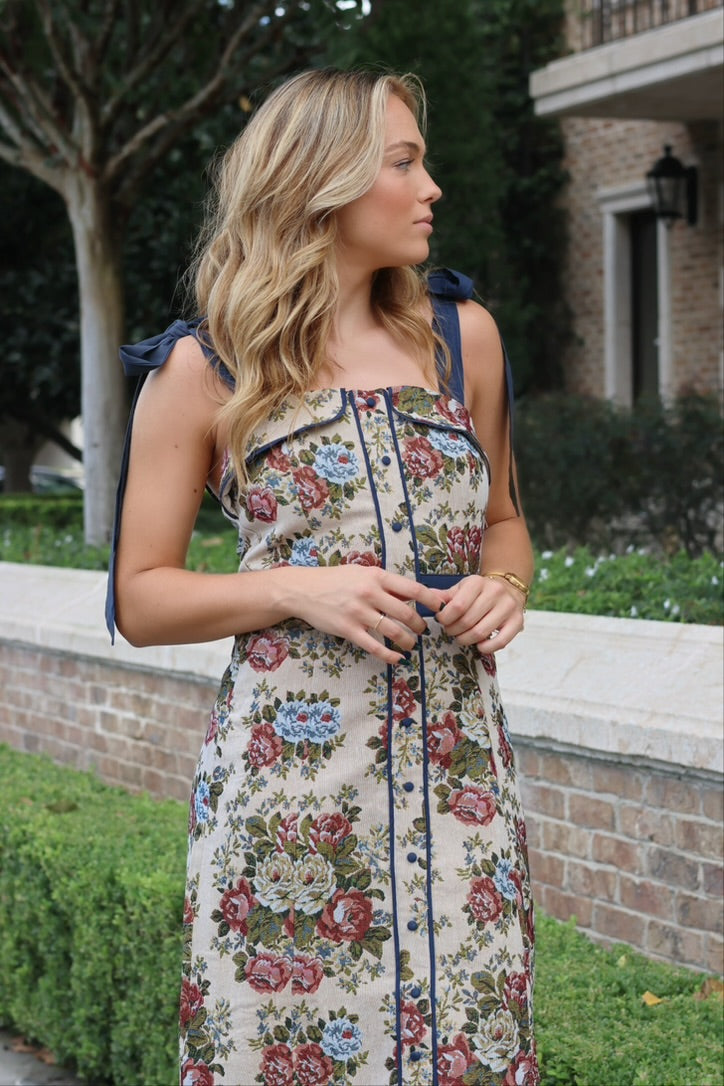 Corinne Midi Party Dress