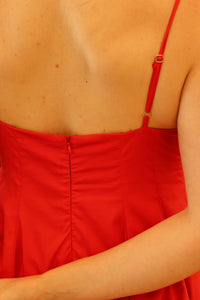 Genevieve Poplin Cotton Mini Dress