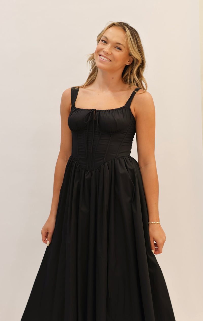 Diana Corset Midi Dress