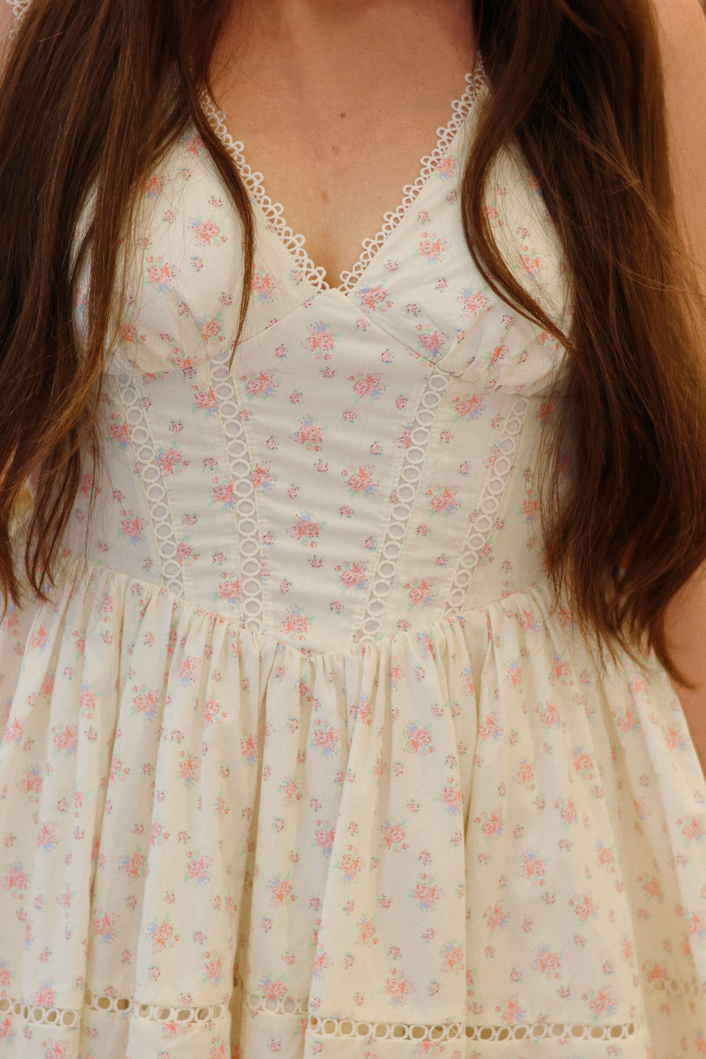 Nicoletta Cotton Mini Dress