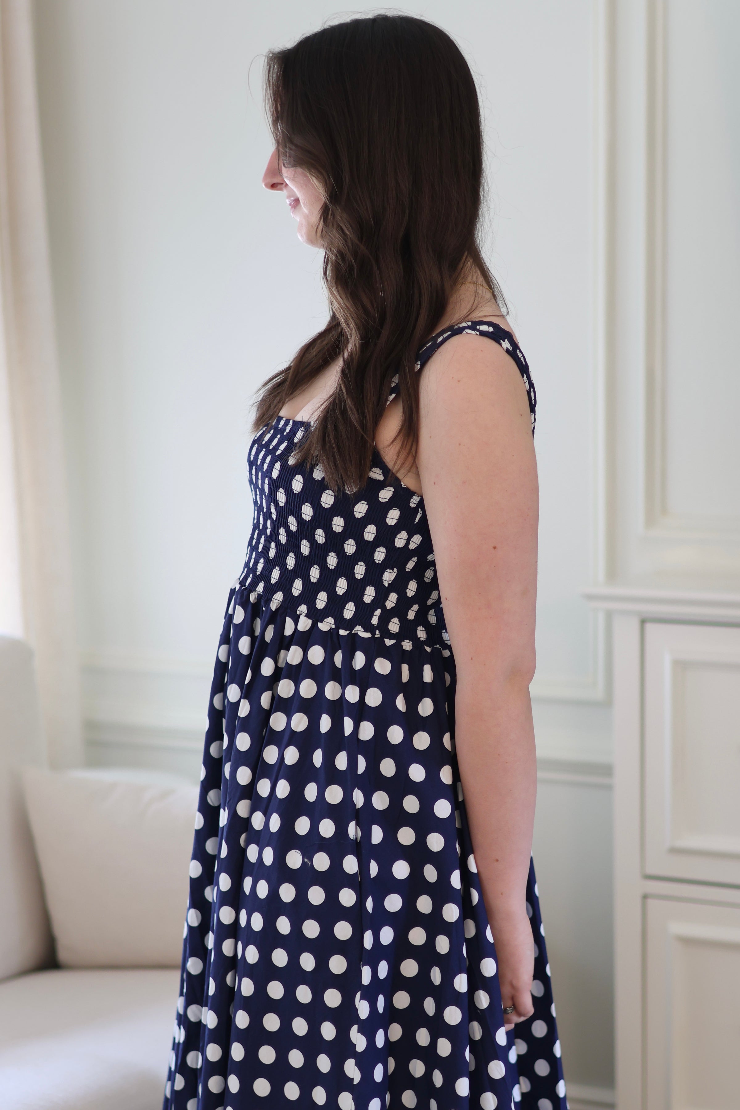Eileen Polka Dot Maxi Dress