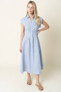 Tania Linen Midi Dress