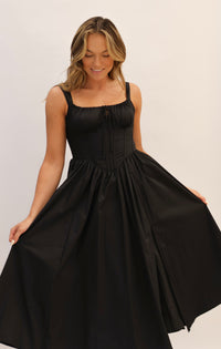 Diana Corset Midi Dress