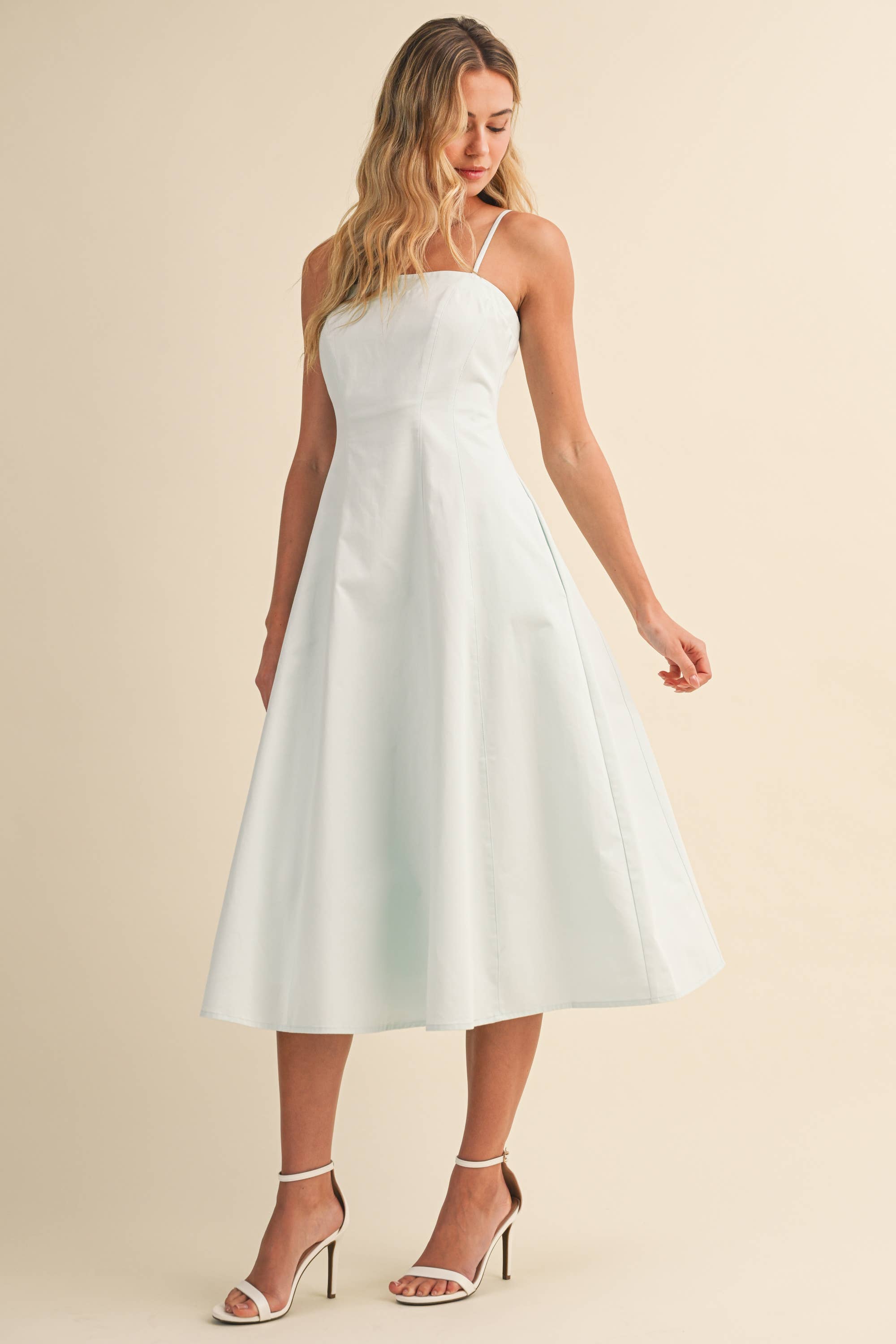 Sarah Mae Summer Cotton Midi Dress