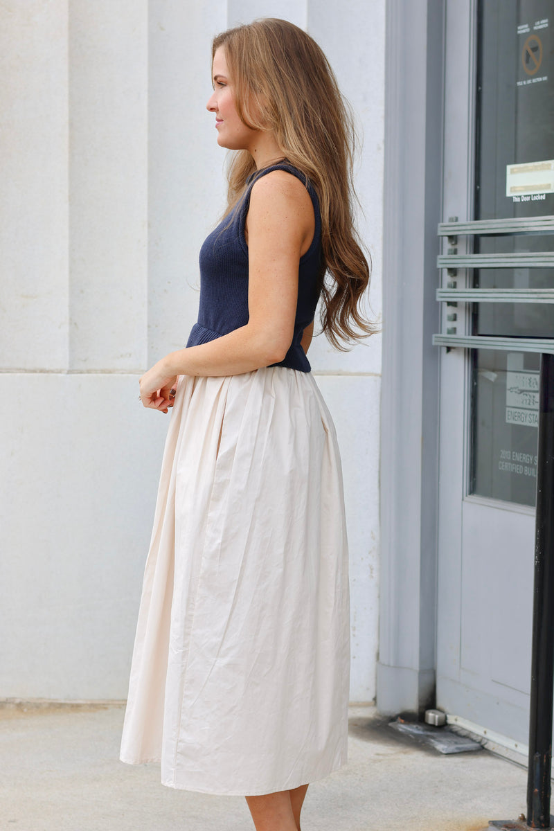 Geordian Casual Midi Dress