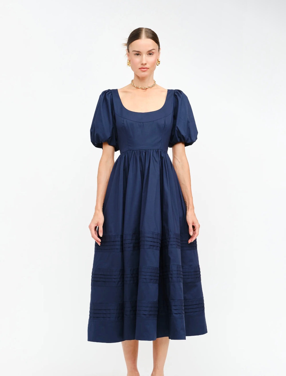 Abby Cotton Midi Dress