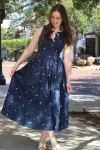 Rebecca Cotton Midi Dress