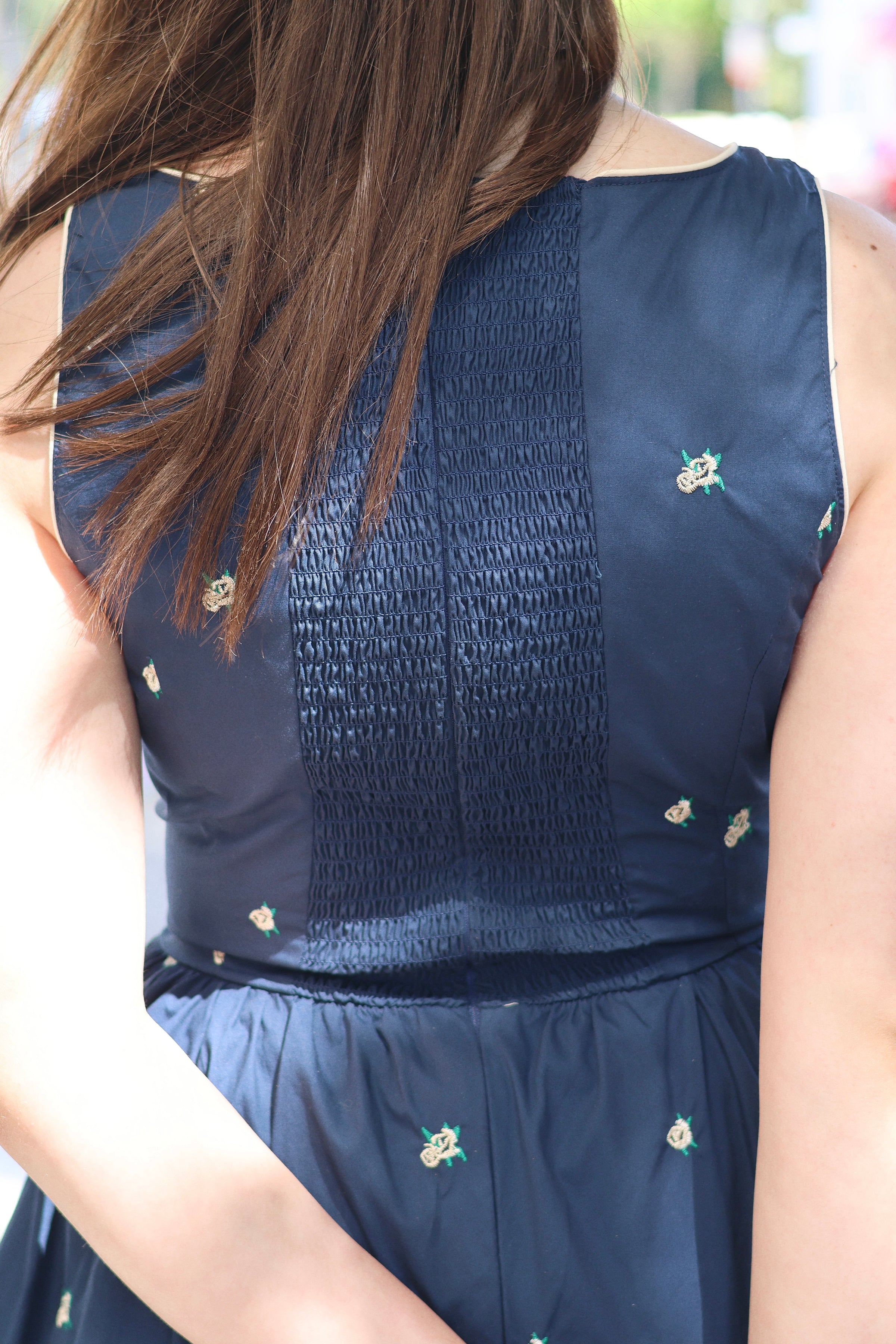 Rebecca Cotton Midi Dress