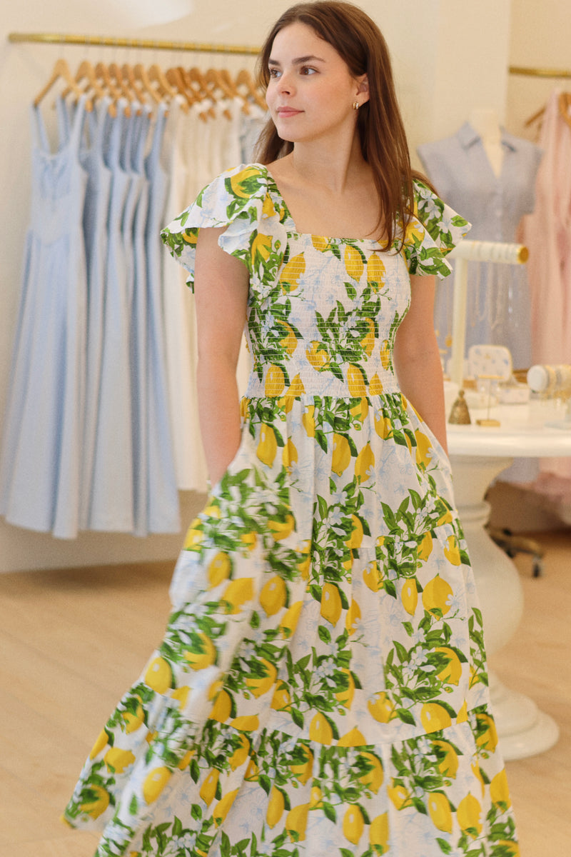 The One Dress: Lemon Cotton – Savannah Taylor
