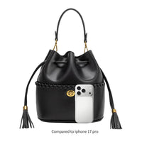 Janae Bone Recycled Vegan Leather Top Handle Bag