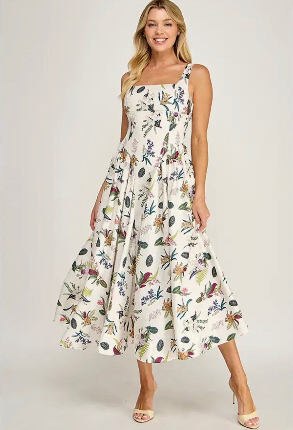 Karina Fall Midi Dress