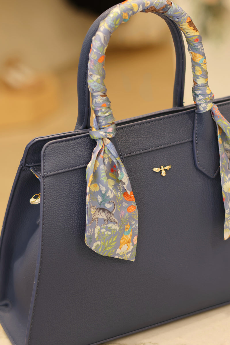 Catherine Rowe Pet Portraits Navy Purse