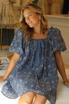 Adeline Toile Mini Dress