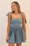 Meghan Denim Mini Dress