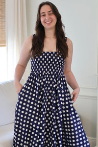 Eileen Polka Dot Maxi Dress