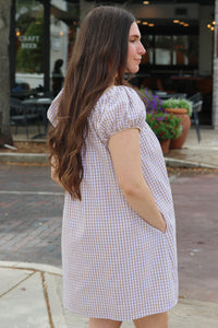 Katie Gingham Mini Dress
