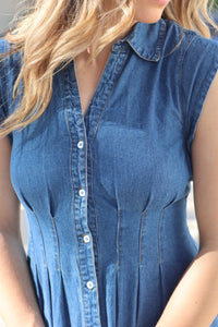 Blair Denim Midi Dress