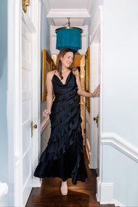 Brielle Satin Maxi Dress