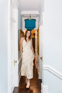 Brielle Satin Maxi Dress