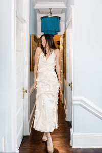 Brielle Satin Maxi Dress