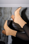 The Lydia Suede Pointed Toe Bootie