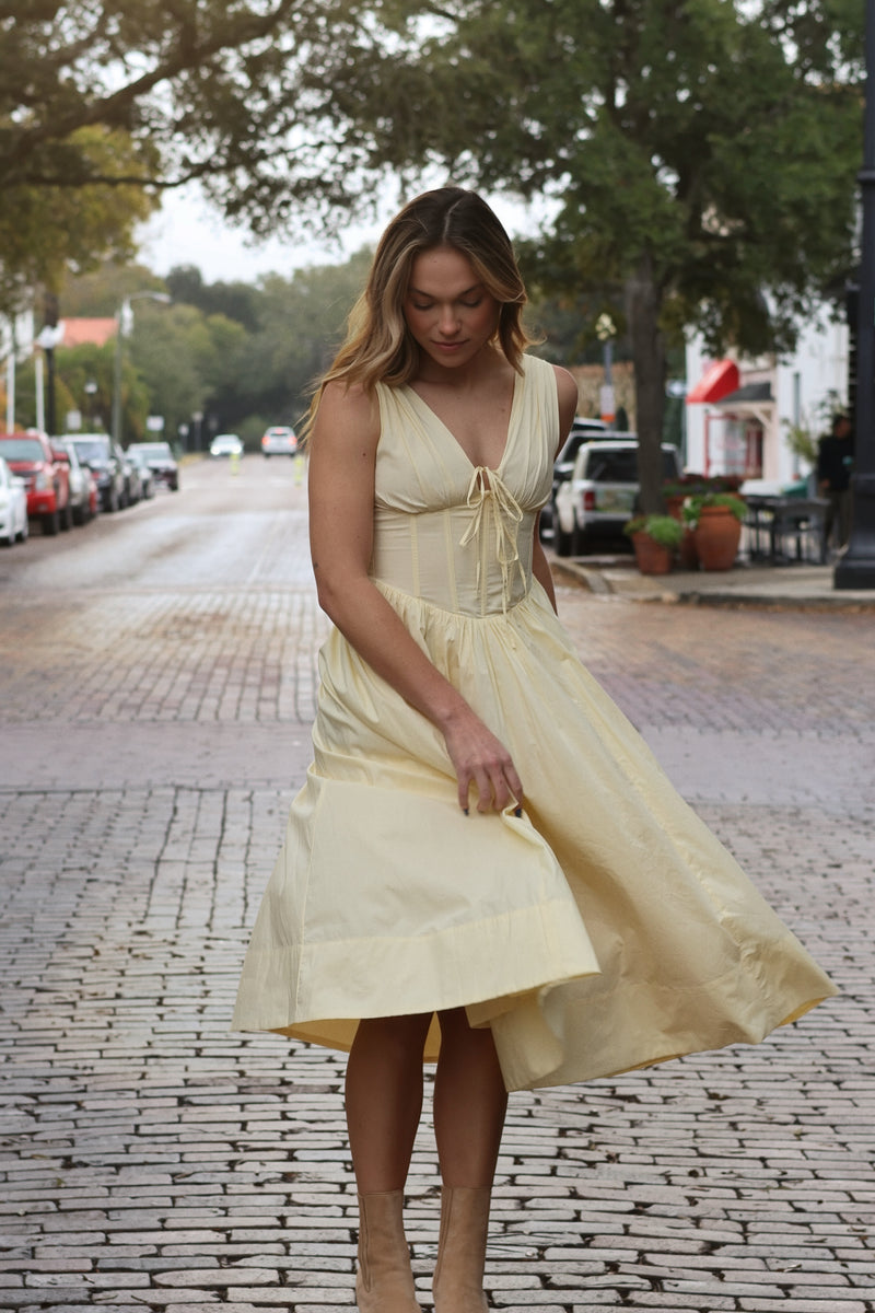savannah midi dress Savannah Midi Dress Painted Poppy Sky  Shop Madison Mathews